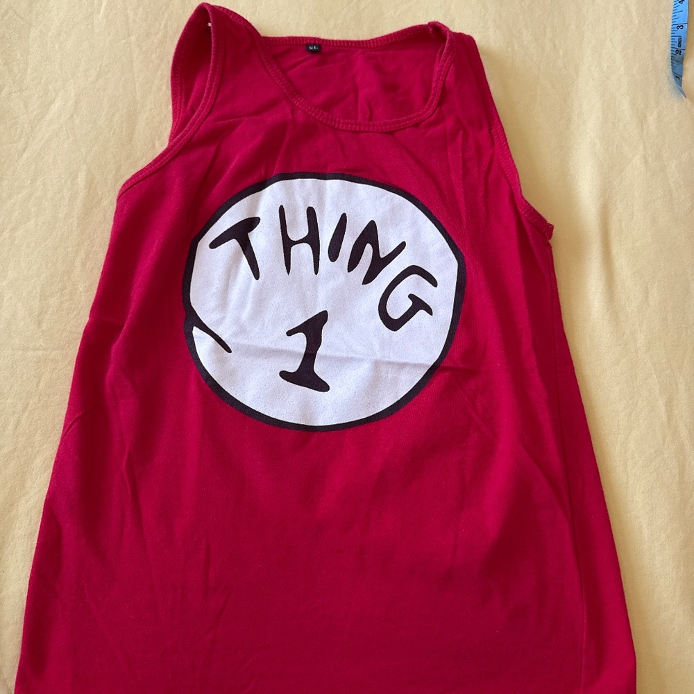 Se. Seuss Thing One shirt XL jr